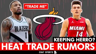 Damian Lillard SPEAKS OUT + Heat Keeping Tyler Herro In A Dame Trade? Miami Heat Trade Rumors