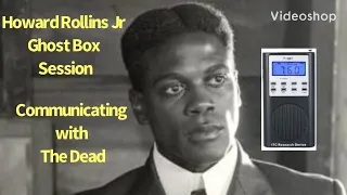 Howard Rollins Jr Celebrity Ghost Box Session Interview Spirit Box EVP