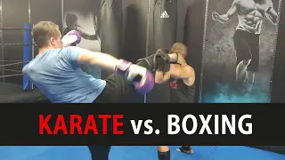 Effective Karate vs Boxing