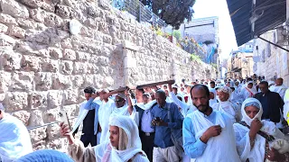 Siklet-Ethiopian Orthodox Good Friday in #jerusalem 2024 | ስቅለት-የጌታችን የኢየሱስ ክርስቶስ 14ቱፍኖተመስቀል #እየሩሳሌም