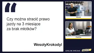 Czy można stracić prawo jazdy na 3 miesiące za brak młotków?