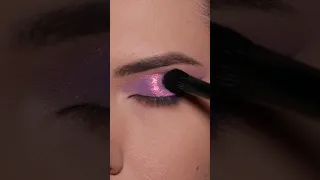 Purple Glam Eye Makeup Tutorial 💜 #makeup