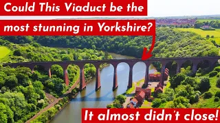 Larpool Railway Viaduct: An Engineering Marvel - Scarborough to Whitby Railway    #railway #viaduct