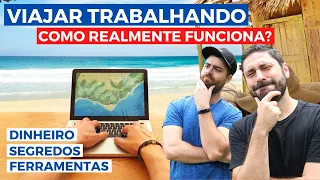 Como VIAJAR TRABALHANDO Como NÔMADE DIGITAL? Qual País Viver, Como Ganhar Dinheiro Online Viajando?