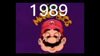 a evolução do Mario