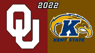 2022 Oklahoma Sooners vs Kent State Golden Flashes | College Football Full Game Replay | 720p