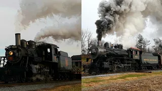 Strasburg 89: On the Strasburg Railroad with the Christmas Tree Train (Ft. N&W 475).