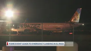 Frontier Airlines says emergency and ‘fume event’ led to landing in El Paso