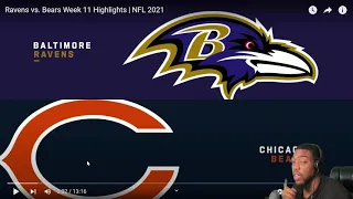 Ravens vs. Bears Week 11 Highlights | NFL 2021