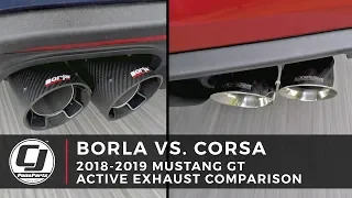 Mustang Active Exhaust Comparison: Borla Vs. Corsa