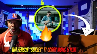 This is 🔥🔥🔥 |  Tim Henson "Sunset" (feat Cory Wong & Plini) - Producer Reaction