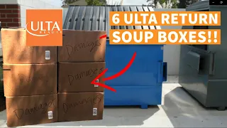 HUGE ULTA SCORE WHILE DUMPSTER DIVING!!! + Are Ulta returns worth it?