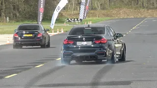 650HP Stage 3 BMW M3 F80 with Milltek Exhaust - LOUD Accelerations, Revs and HUGE Burnouts!