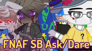 FNAF Security Breach Ask/Dares | FNAF SB | GCMM | Gacha Club