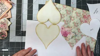 Olivia Journal - Flip-up Heart Pocket with Hidden Journaling Spots