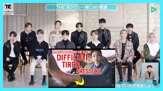 The Boyz reaction to BLACKPINK BEHIND THE SCENE DIFFICULT, TIRED, PRESSURE [fanmade]