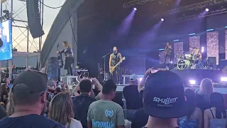 Skillet live @Oregon State Fair 2023: Awake and Alive