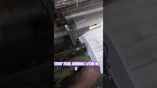 convert rapier loom trial running loom no 6