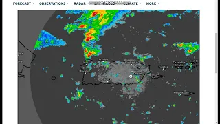 Informe del Tiempo para PR.  (VIGILANCIA DE INUNDACIONES)