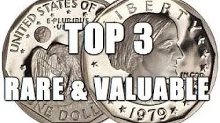 Top 3 Rare & Valuable Susan B Anthony Dollar Coin Varieties