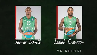 Isaiah Canaan & Jamar Smith combine for 41 PTS vs Khimki | Season 2020/21