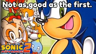 NOT AS GOOD AS THE FIRST ONE! (Sonic Advance 2 2002 Review)