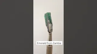 Zambian Emerald raw crystal  #emerald