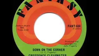 1969 HITS ARCHIVE: Down On The Corner - Creedence Clearwater Revival (mono 45)