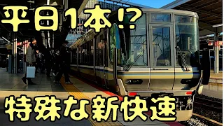 乗り間違え注意‼︎ 特殊すぎる"新快速"に乗ってみたら...