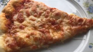 How To Make New York Style Pizza At Home - Cheese Slice/Cheese Pizza