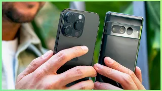 La MEJOR CÁMARA de 2022: Pixel 7 Pro vs iPhone 14 Pro