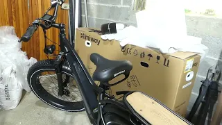 Déballage et assemblage Fat Bike Himiway Cruiser