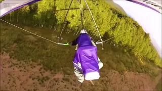 HANG GLIDER CRASHED INTO TALL TREES, Paragliding Gone Wrong 2022