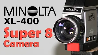 Minolta XL-400 Super 8 Camera Overview / Film Test