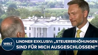 CHRISTIAN LINDNER EXKLUSIV: "Neue Schuldenideen oder Steuererhöhungen sind für mich ausgeschlossen"