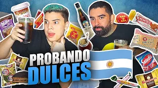 🇦🇷 PROBANDO DULCES ARGENTINOS! 🇦🇷 *También el Mate y el Fernet*