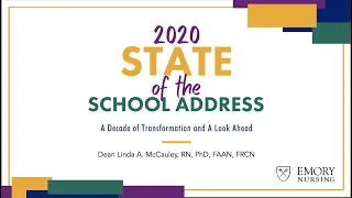 2020 State of the School