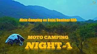 Nature ASMR | Solo Winter Camping from my Motorcycle | Silent Vlog | Motocamping | Cinematics