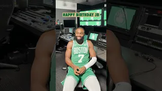 What does Jaylen Brown want for his birthday? Watch til the end to find out 😂 #shorts #nba #celtics