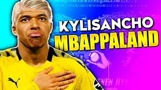 E se Mbappé, Haland e Sancho FOSSEM UM SÓ? | Kylisancho Mbappaland | FIFA 20 Experimentos