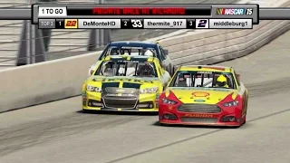 NASCAR '15 Photo Finish with Commentary & Graphics