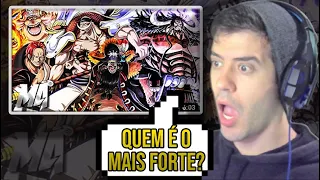 REACT Yonkou (One Piece) - Imperador Do Mar | Especial 50K | @M4rkim | ‹ Lucas ›