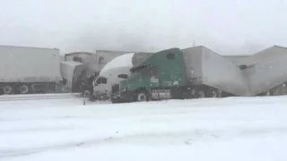 Highway 80 Cheyenne WY crash as it happens