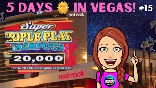 When Lightning Strikes ⚡️5 🌞 Days in Vegas 15 E448 #videopoker,#casino,#gambling
