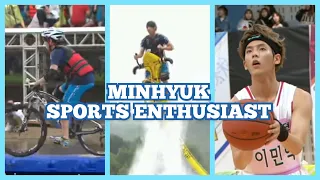 BTOB Minhyuk being Sport Enthusiast