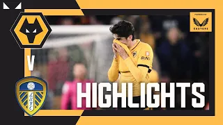 Wolves defeated at Molineux as Jimenez sees red | Wolves 2-3 Leeds United | Highlights