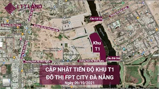 CẬP NHẬT KHU BIỆT THỰ T1 FPT CITY ĐÀ NẴNG - Ngày 9-10-2021 | Bất động sản Đà Nẵng