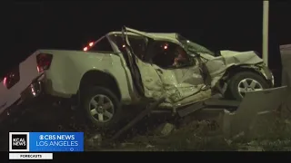 Teenager killed, three others seriously injured in a violent crash near Temecula