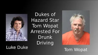 Tom Wopat - Dukes of Hazard Star - Arrested For Drunk Driving - Squad Cam & Body Cam Included