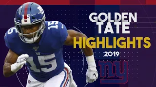 Golden Tate Highlightsᴴᴰ 2019 Season | New York Giants Highlights | Golden Tate Fantasy